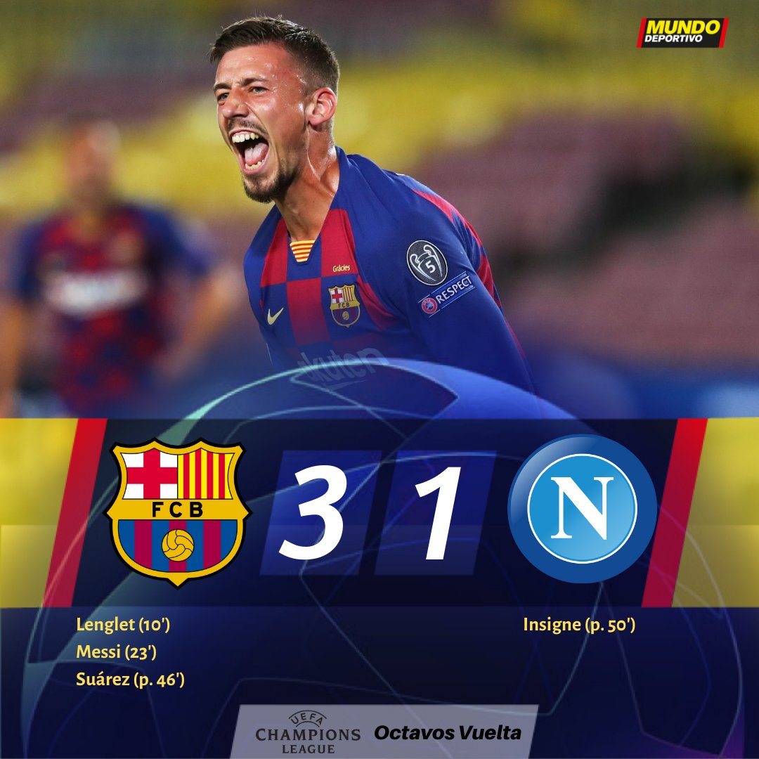 Mundo Deportivo en Twitter: "⏱️¡Finaaaaaaaal! 🏆 El Barça estará en la  Final Eight de Lisboa tras una vibrante primera y estará en cuartos por  decimotercer año consecutivo. 🗓️ Jugará el viernes 14