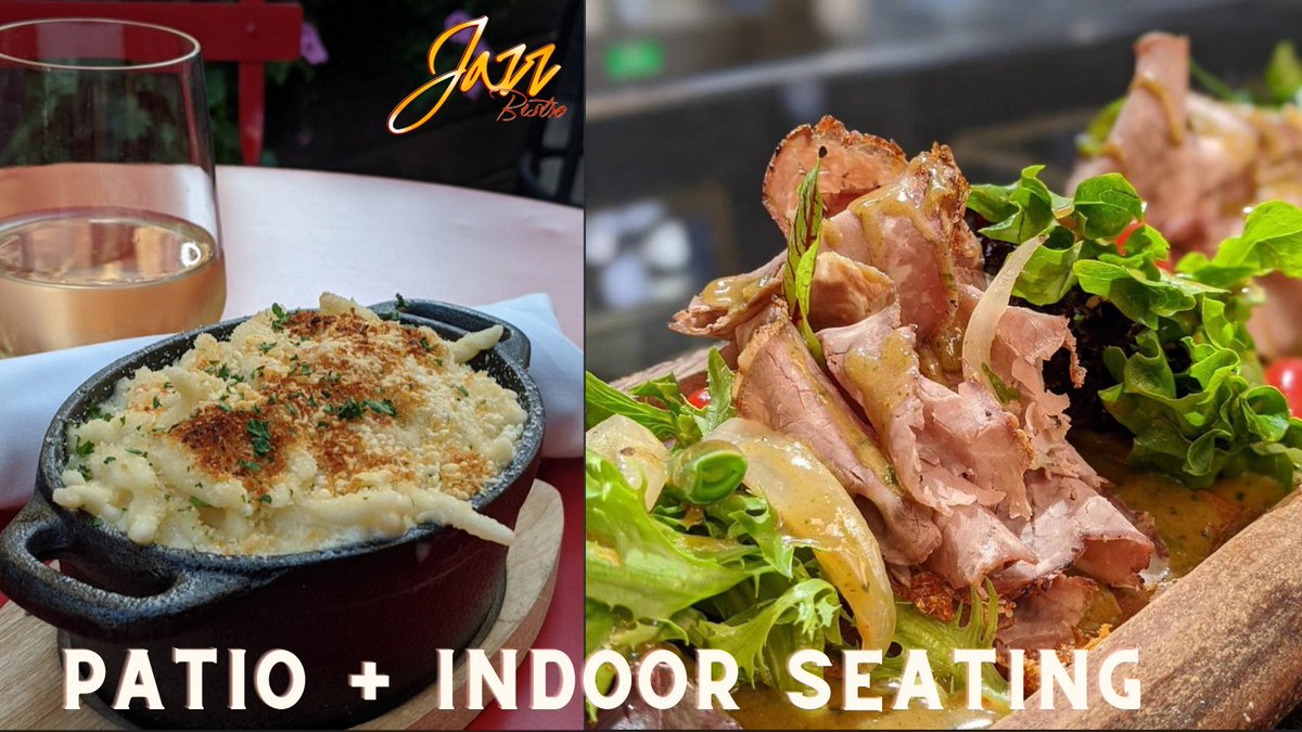 Jazz Bistro is now open and offering a variety of fantastic lunch and dinner options curated by Chef @CSCulinary Steps from @DowntownYonge we offer a truly unique dinning experience. Live music Wednesday, Thursday, Dinner and Show package available Friday and Saturday