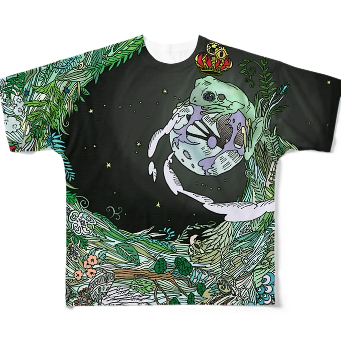 SUZURIさんの方で、現在夏のTシャツセールで1000円引きになってるそうなので、Tシャツ作りました!?✨
フルグラフィックTシャツで、深海魚のTシャツだけ裏表印刷です??
セールは11日までなので、この機会にぜひ見てみてくださいませ?‍♀️
https://t.co/KlqXSornMR
#SUZURI夏のTシャツセール  #Tシャツ 