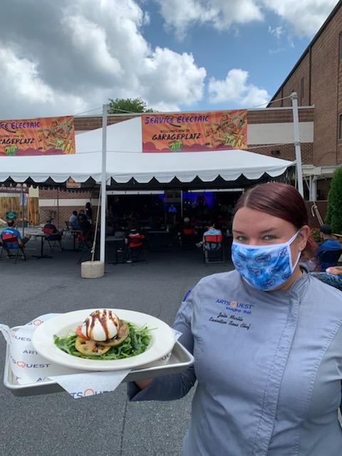 Musikfest's tweet photo. On @sectv today, our @LevyRestaurants team got to show off some of the eats available at Outdoor Dining at @SteelStacks! https://t.co/ArSTaxhS4k