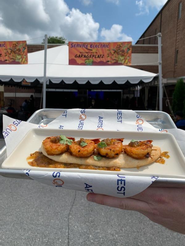 Musikfest's tweet photo. On @sectv today, our @LevyRestaurants team got to show off some of the eats available at Outdoor Dining at @SteelStacks! https://t.co/ArSTaxhS4k