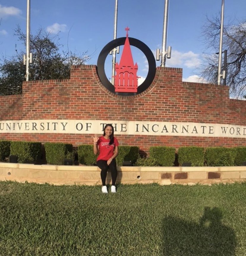 TompkinsCHEER's tweet photo. Congrats to our 2 year varsity captain Cierra!!! She is officially a University of Incarnate Word Cheerleader and we are so proud!! ❤️ https://t.co/4R4io5Fz21