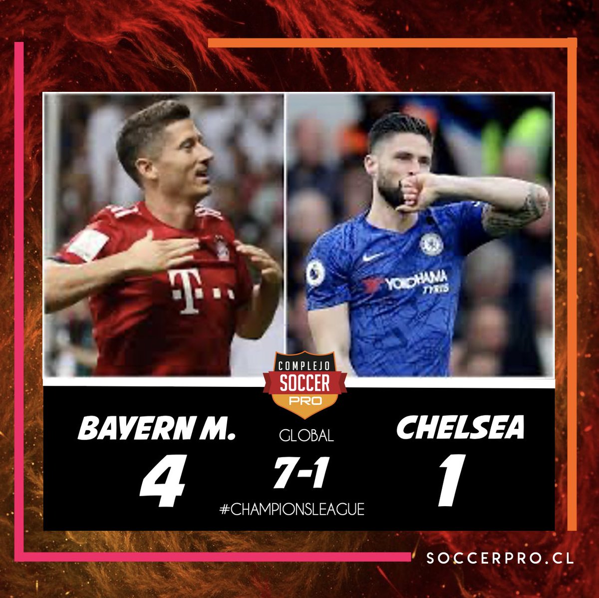 SOCCERPRO_CL's tweet image. #championsleague #barcelona #chelsea #BayernMunich #Chelsea #football #soccerpro #macul #chile #footballstylelife RT