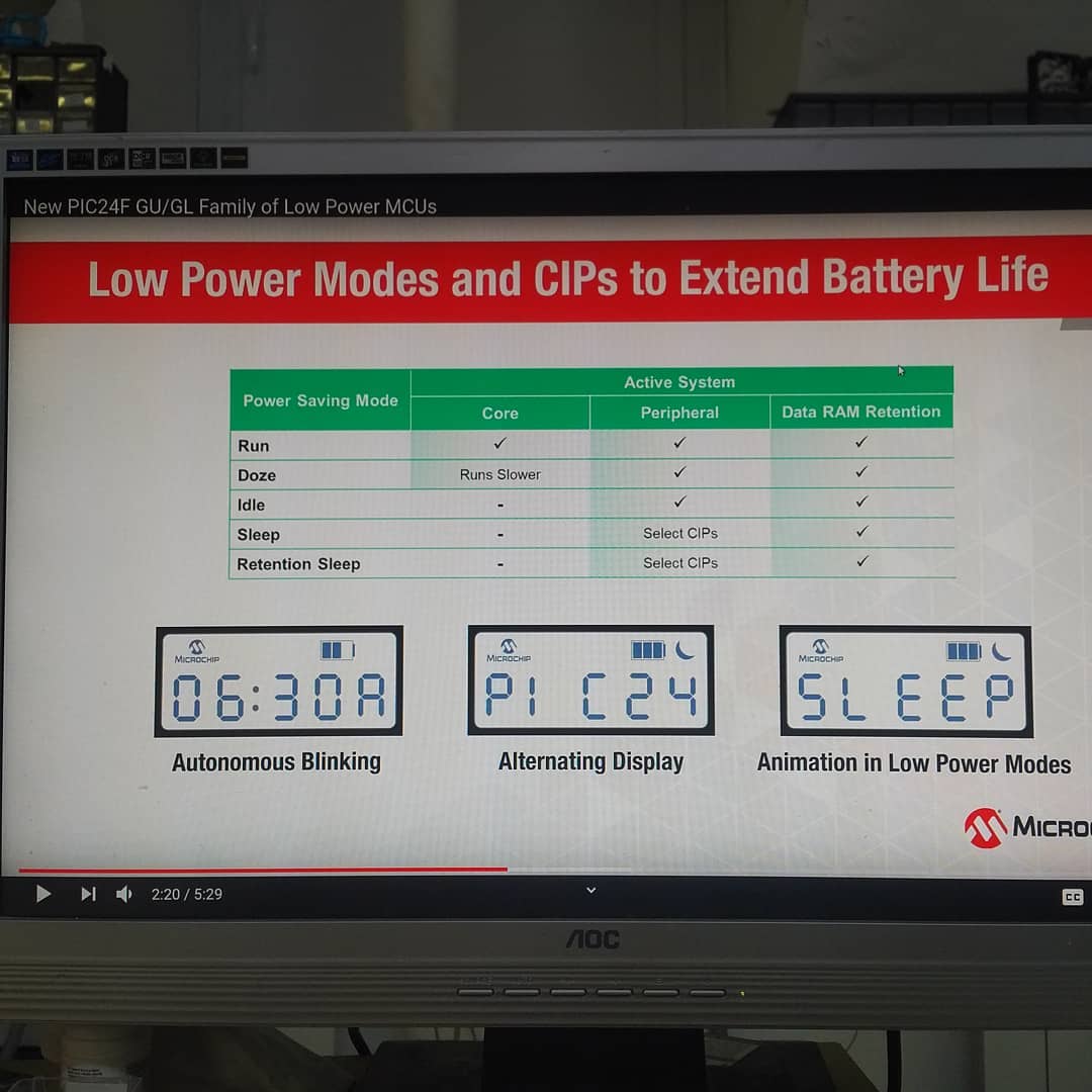 tamhanna's tweet photo. #microchip keep investing into their #coreindependentperipheral feature. The new #PIC24 can do some "advanced" #gfx tricks when connected to #alphanumericdisplay units. This means that the #computecore can stay in #lowpowermode longer, which can be…

📸 https://t.co/WnUbEHQNab https://t.co/uI6ygjQ5Re