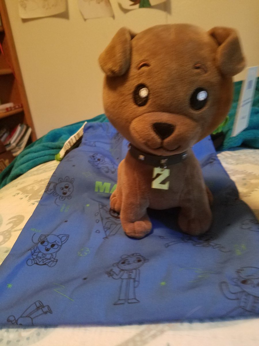 MakMon14's tweet photo. @Mithzan my Galileo plush came in today!!!! I'm so happy!!!!!! https://t.co/uf1S5Ys8q9