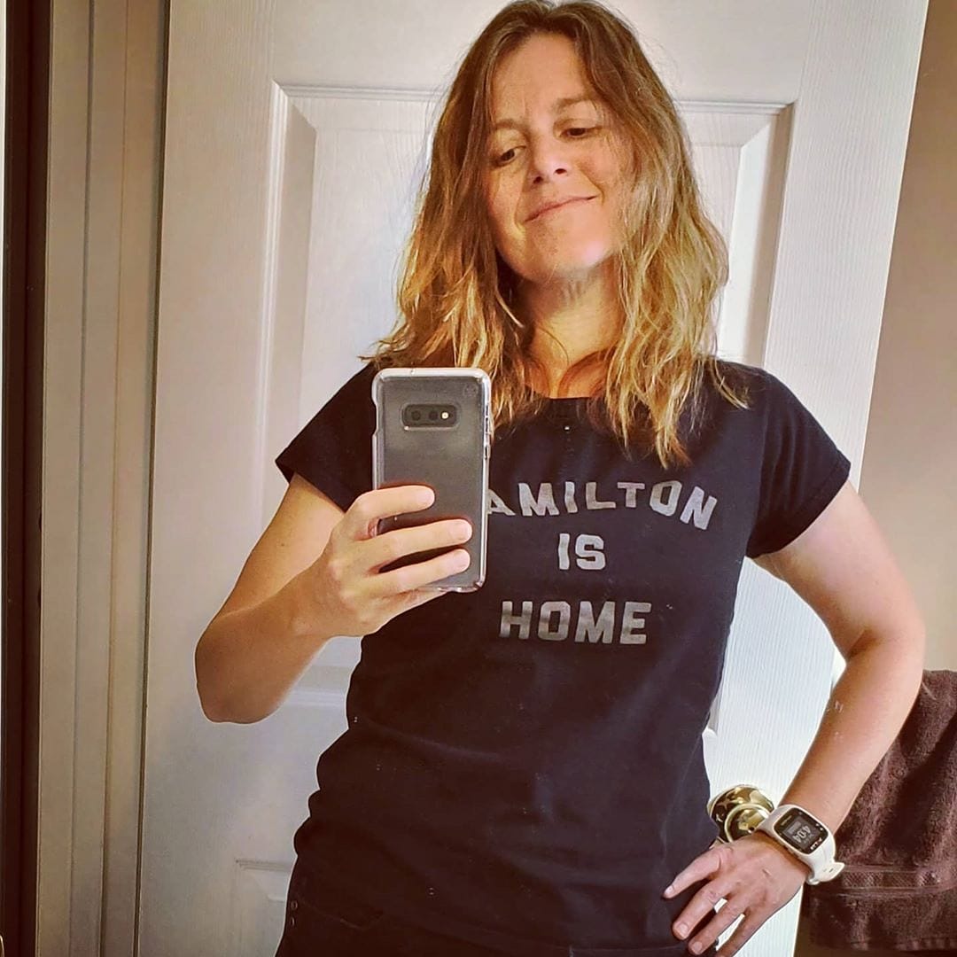TRUEHAMILTONIAN's tweet photo. @runninggal30
• • • • • •
No make-up.  Wild hair.  Don't care!!!!! #hamiltonishome #postrunrandr #runthehammer #polarm400 #polarm400watch #runnersofinstagram #middleagedrunner https://t.co/ItEdJEQILR
