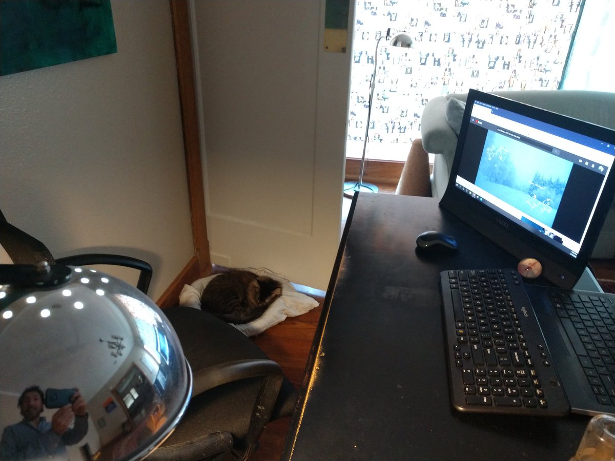CleanCoEnergie's tweet photo. We are working away on a Saturday and took an @Instacart break! #FatCat #FunWorkday https://t.co/5uQTt3rwkh