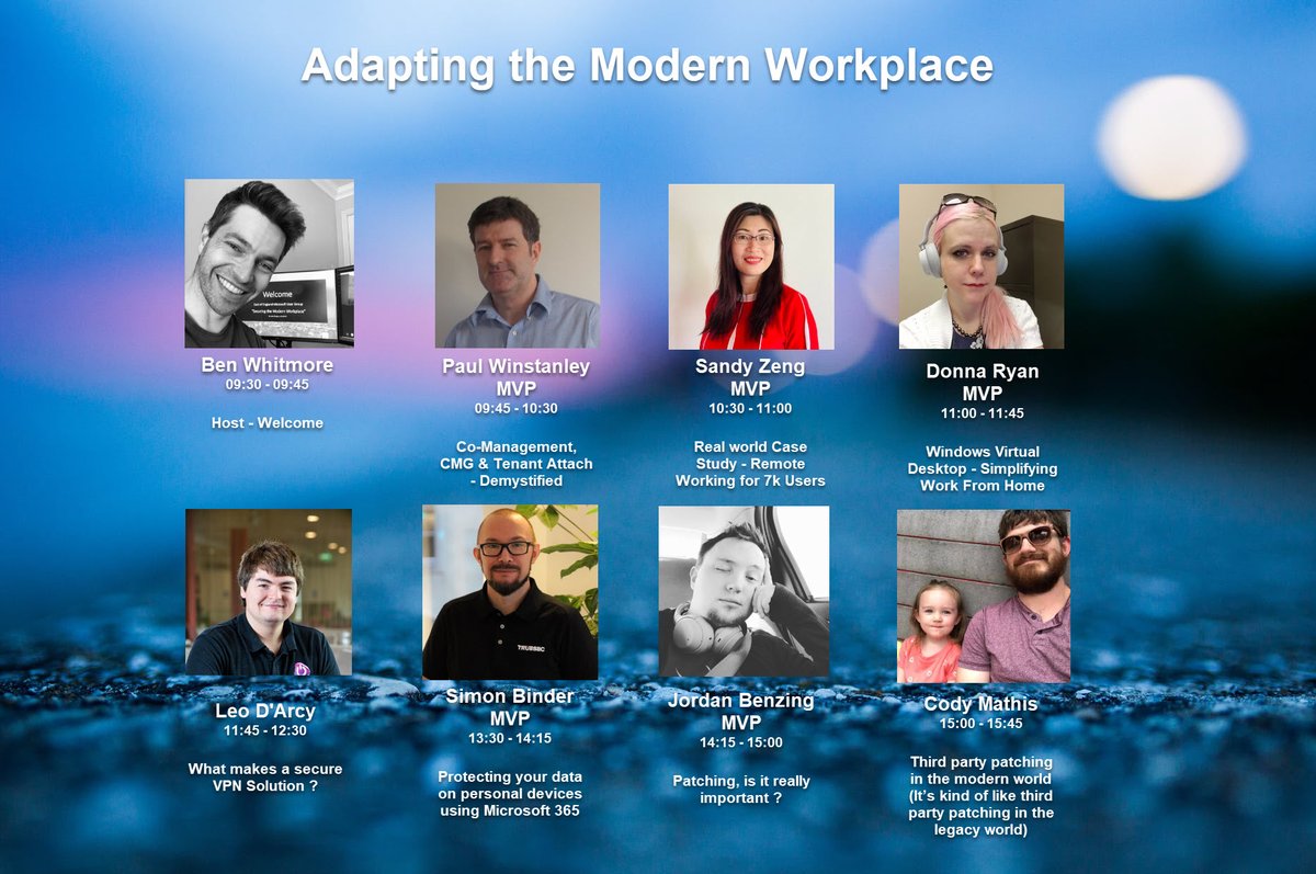 byteben's tweet photo. The SD versions are ready for viewing. We need more coal to compile the HD ones, apologies for the delay!
@eoemug #EEMUG #MEMCM #ConfigMgr #MEMPowered #AOVPN #Windows #WFH #Patching
Part 1: Sessions 1-4 https://t.co/TGWf2b2wkW
Part 2: Sessions 5-7 https://t.co/yNrdh4S5UD https://t.co/RRl7jua5uv