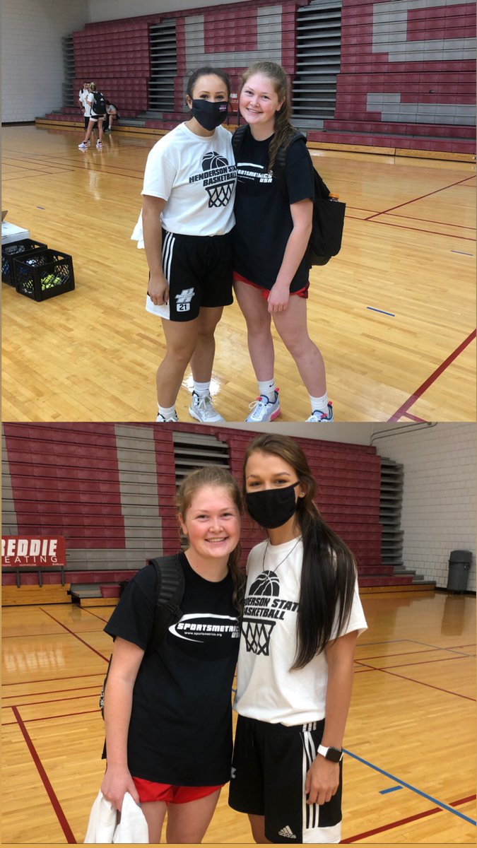 great day at Henderson State Basketball camp today <a href="/ReddiesWBB/">Reddie Women’s Basketball</a> ! thanks for having me! <a href="/Coach_JThomas/">Jill Thomas</a> ! learned so much from you and the team! 🏀