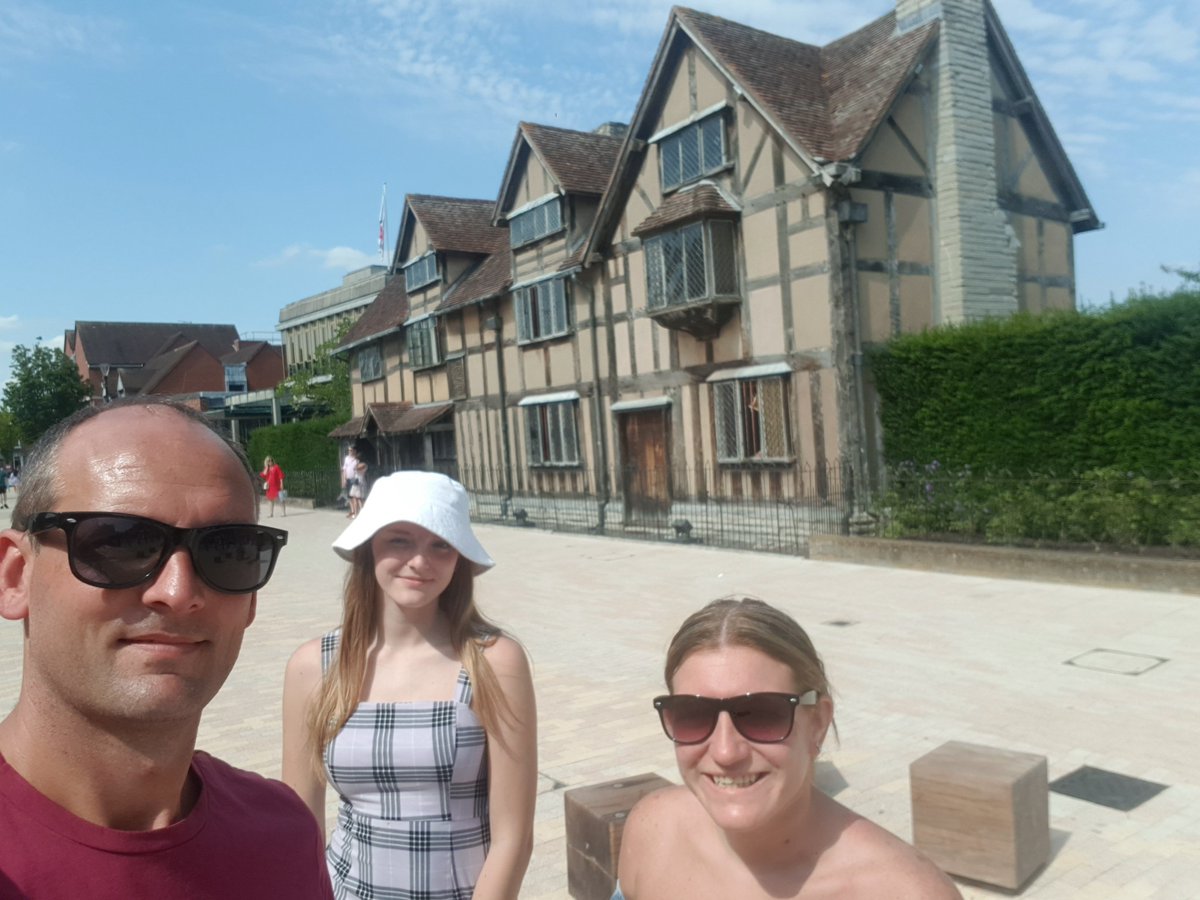 Spending a beautiful 1st day  day annual  leave in Stratford upon avon 🥰