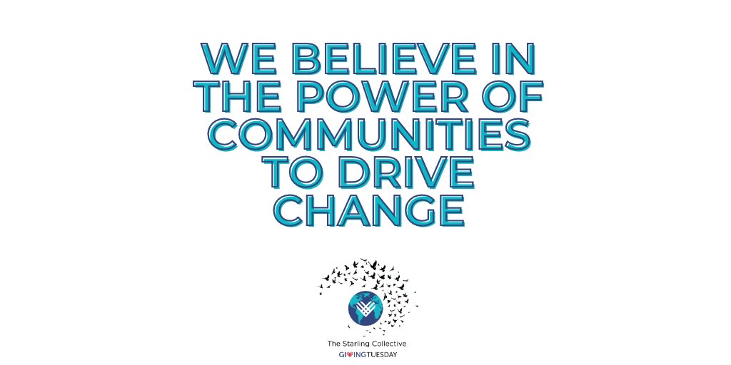 GivingTuesday's tweet photo. Have an idea for how to spur more generosity in your community? Apply to GivingTuesday’s Starling Collective  - a new coaching + microgrant program for grassroots leaders. Applications are due TUESDAY Sept 1 https://t.co/4lz73kONMa https://t.co/s0sYWEgdi2