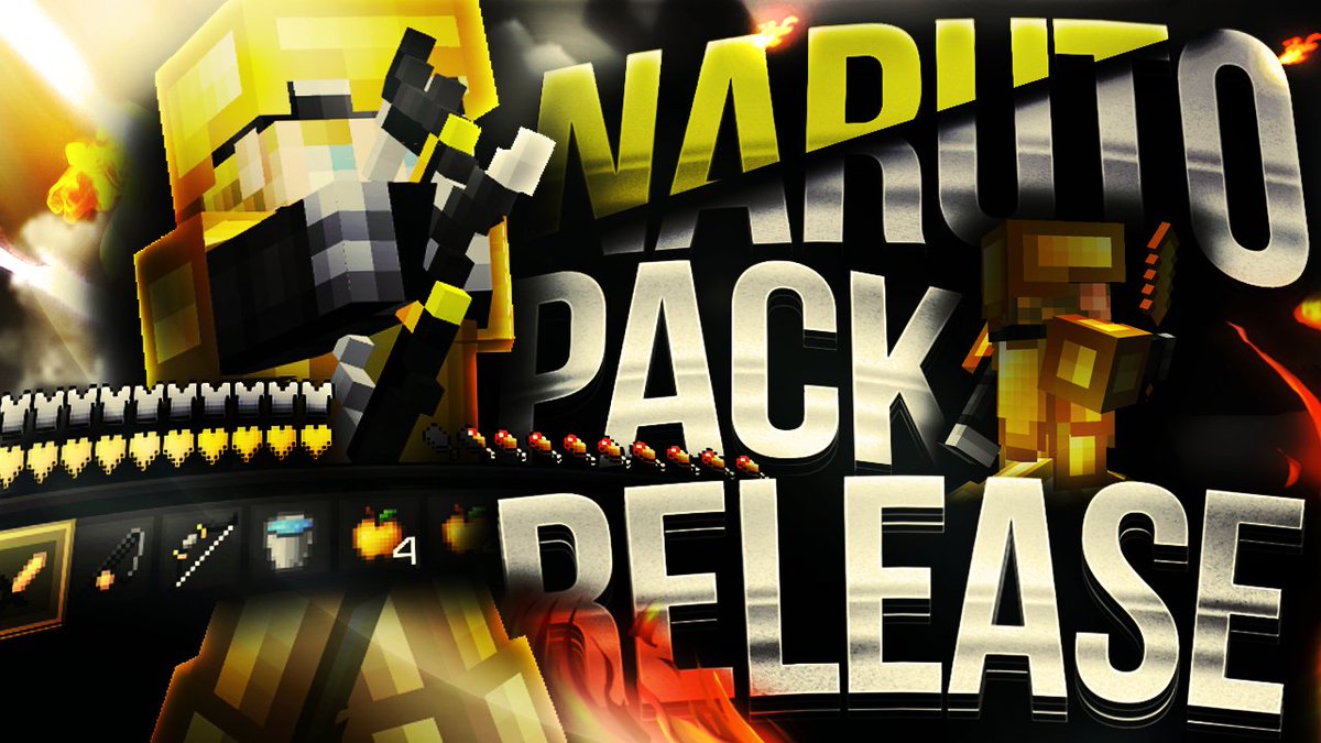 Minecraft Pack Thumbnail | [Naruto 16x] - 
@GMKingch0p

- RT &amp; Like Is Appreciated.
