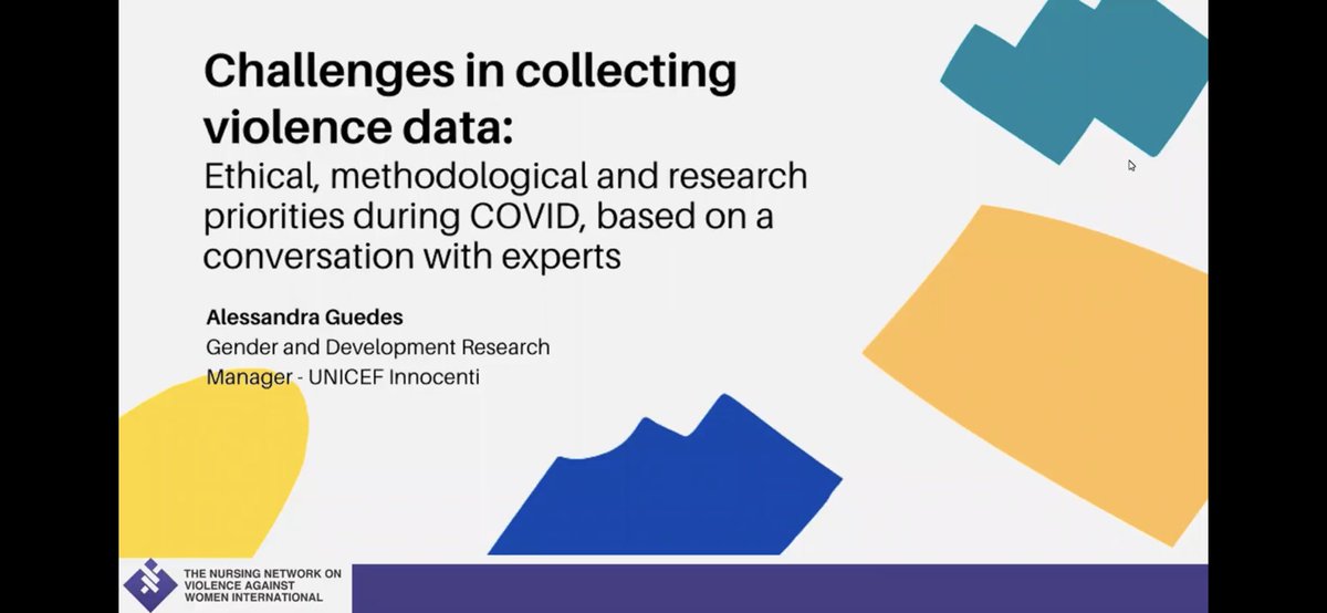 Did you miss our inaugural webinar on “Challenges in collecting violence data: Ethical, methodological and research priorities during COVID, based on conversations with experts”? You can listen to the wise words of <a href="/Alesscguedes/">Alessandra Guedes 🇧🇷 🇺🇸</a> here: nnvawi.org/education/
