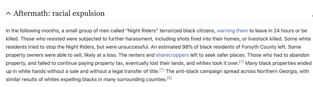 Since we are talking about Lake Lanier. Let’s talk about the thousand or so blacks that were ran of their lands and stolen from them, only to be sold to build the lake. How about compensation for them and other blacks who had their lands stolen in Georgia.