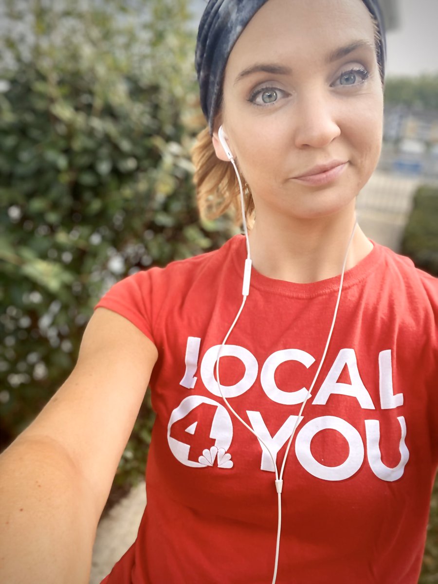 CatherineRossTV's tweet photo. This is BEFORE my first 5k run in a while 🥵

It’s not too late to get out in your neighborhood and support the African American Male Wellness initiative!
#AAFreedomWalk #Local4You https://t.co/o5JaFEKnJe