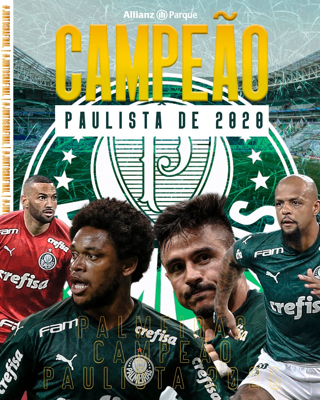 Allianz Parque on X: O PALMEIRAS APLICA UMA VIRADA HISTÓRICA E GARANTE O  TÍTULO DO CAMPEONATO PAULISTA DE 2022! 🏆 PARABÉNS, MEU @Palmeiras POR MAIS  UMA NOITE HISTÓRICA NO ALLIANZ PARQUE.  /