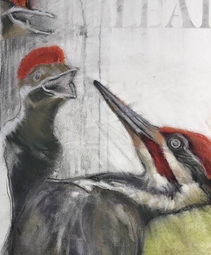LauraLebedaArt's tweet photo. Works in Progress 27”x40” https://t.co/0OW6rfBg0q https://t.co/LwysQ5nBaK