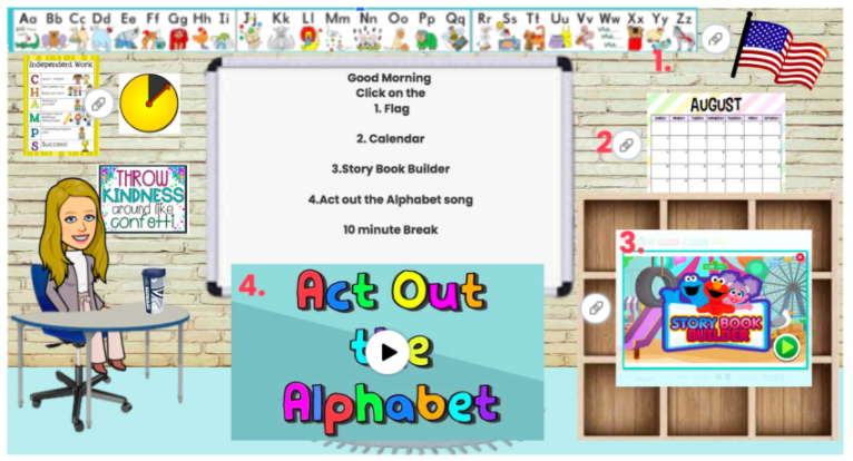 OquistDiane's tweet photo. My Morning Virtual Classroom is ready! Can't wait to try this with my students. @GCISD #DESisBES @DESDolphins #DESisBEST https://t.co/BcvodmDc2F