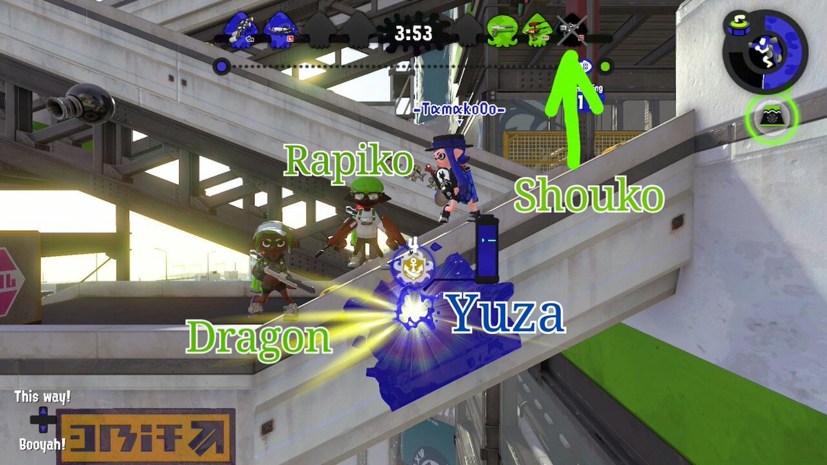blackline_spl's tweet photo. We played our last set in the German Splatoon League (@DSplatoonLiga) taking home gold after beating Cykuri with a score of 5-2. We are the best Team of Season 1!
@NotTamako kpro/ttek
@Shouko_NSp cds/krapid
@Yuza_i charger
@Spla_Rapiko cds
@Dragoneach67 zap

#DieWandIstNeWand https://t.co/xt4fny40e8
