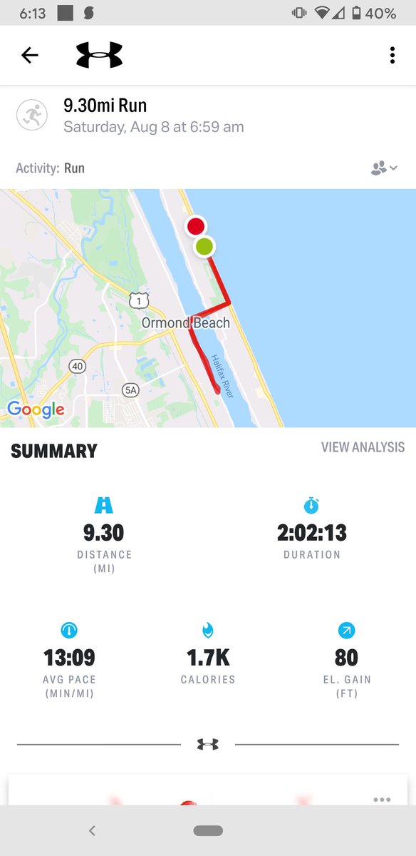 jmadey's tweet image. #SillySummerChallenge  #LRMarathon 15K this week.   Hot in Ormond Beach but getting the miles in.  Thanks for the challenge.  Lots of walking -- be safe out there!