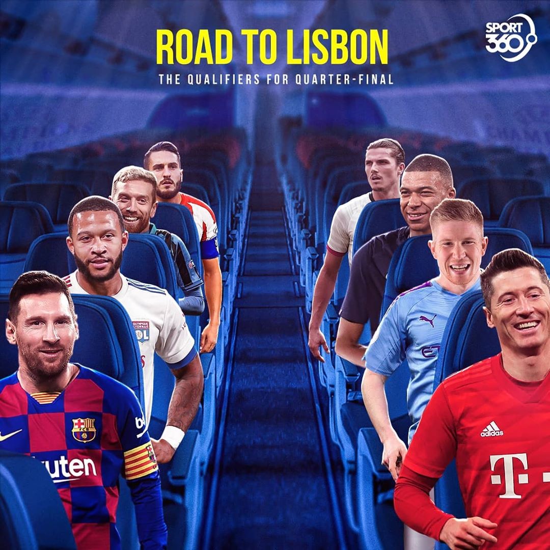 Caliente1069fm's tweet photo. Estas son las fechas y los equipos que jugarán los cuartos de final de la Uefa Champions League.
12 agosto: Atalanta-PSG
13 agosto: Leipzig- Atlético de Madrid
14 agosto: Barcelona -Bayern
15 agosto: Manchester City-Lyon
📷: Sports 360
#Caliente1069fm #ChampionsLeague https://t.co/m3iMLoy0oP