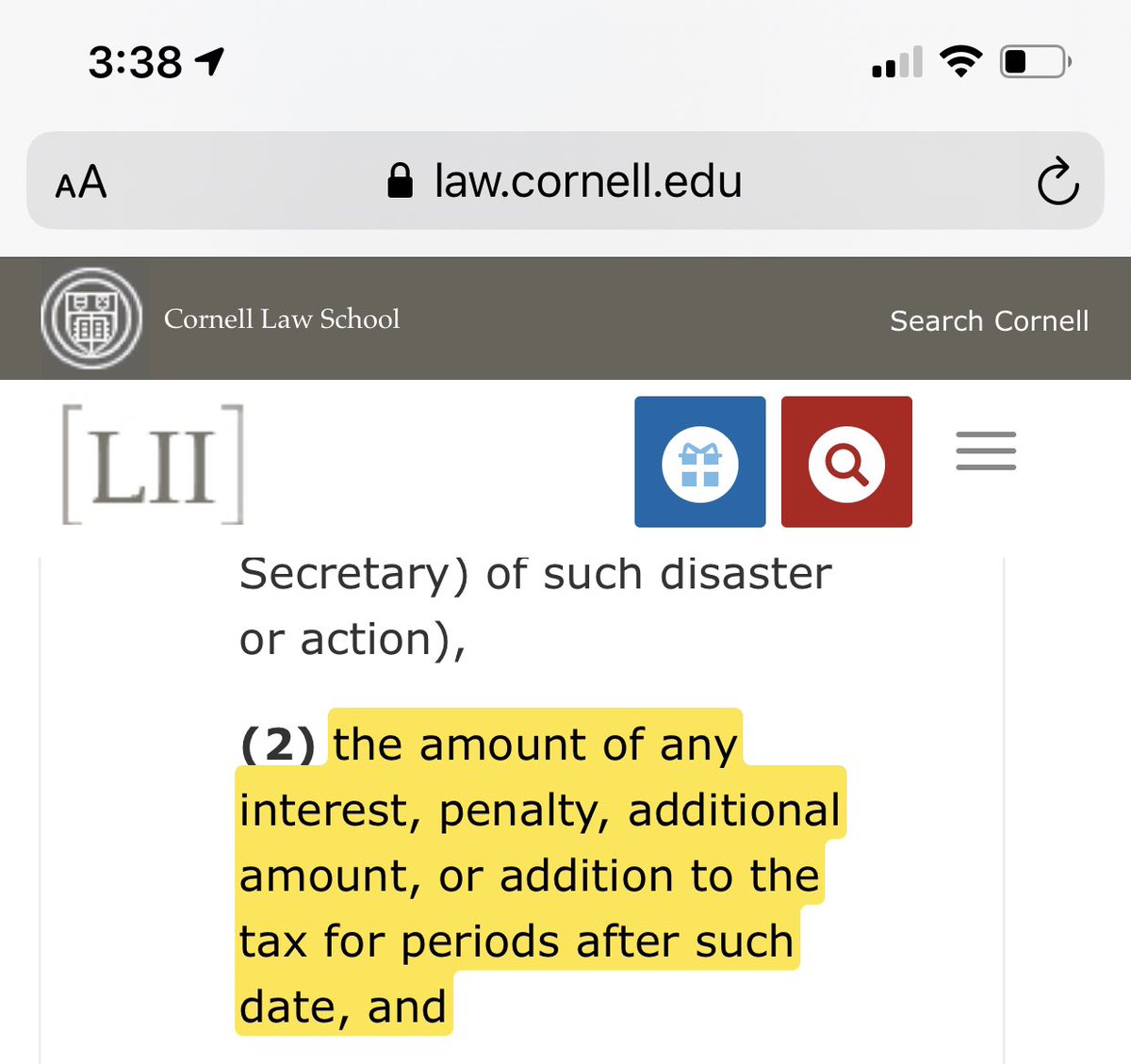 “ the amount of any interest, penalty, additional amount or addition to the tax for periods after such date. “ “ the amount of any credit or refund. “