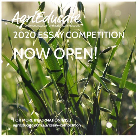 Are you a university student? 

Could you identify one major issue affecting agriculture or food security in your region, and in 1500 words say how your discipline could be contributing to overcoming that issue? Contribute and win with @AgriEducate

agrieducate.com/essay-competit…