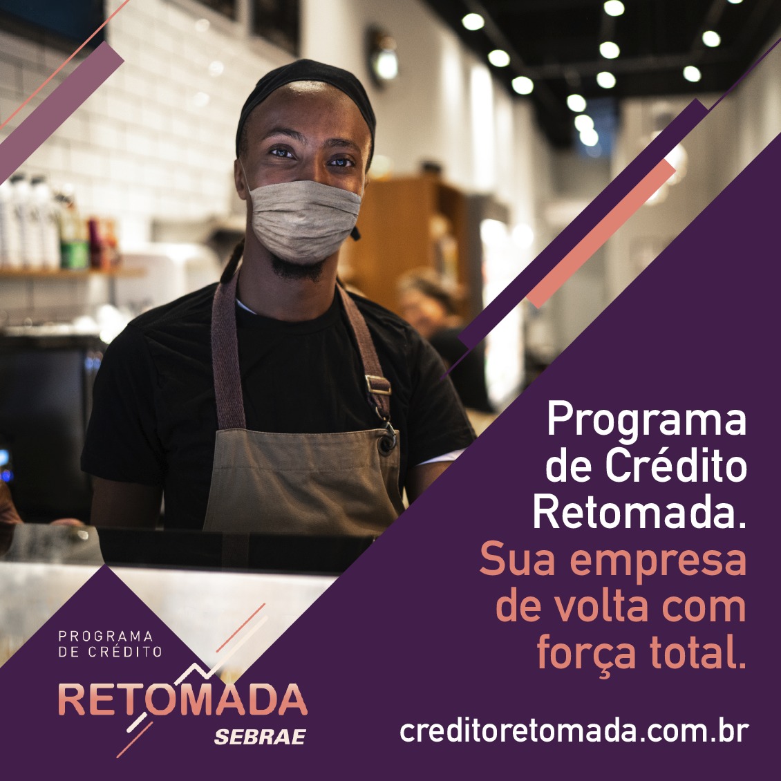 sebraesp's tweet image. Já ouviu falar do Programa de Crédito Retomada? É o programa de crédito emergencial viabilizado pelo Sebrae-SP e pelas fintechs Nexxos e Biz Capital, para auxiliar MEIs, produtores rurais e microempresas na retomada das atividades. Para saber mais, acesse: creditoretomada.com.br