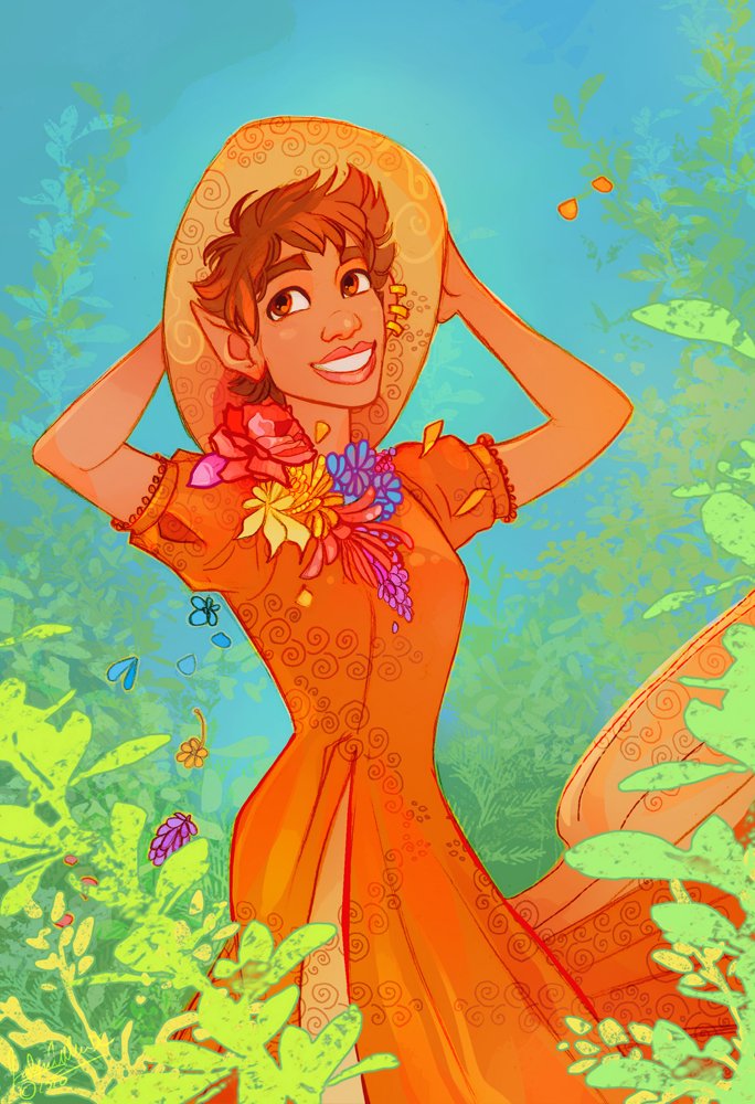 tang_misty's tweet photo. I love the flower girl~
#greyeyes #idrawcomics https://t.co/tUKDep4UQf