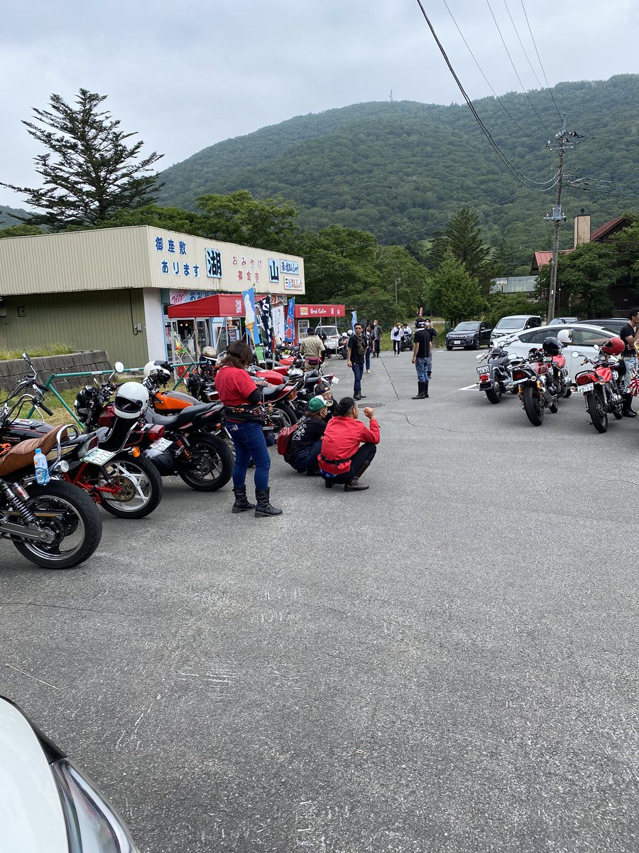 708_1111's tweet photo. 赤城ツーリング🛵 https://t.co/lcs9lPhJ8K