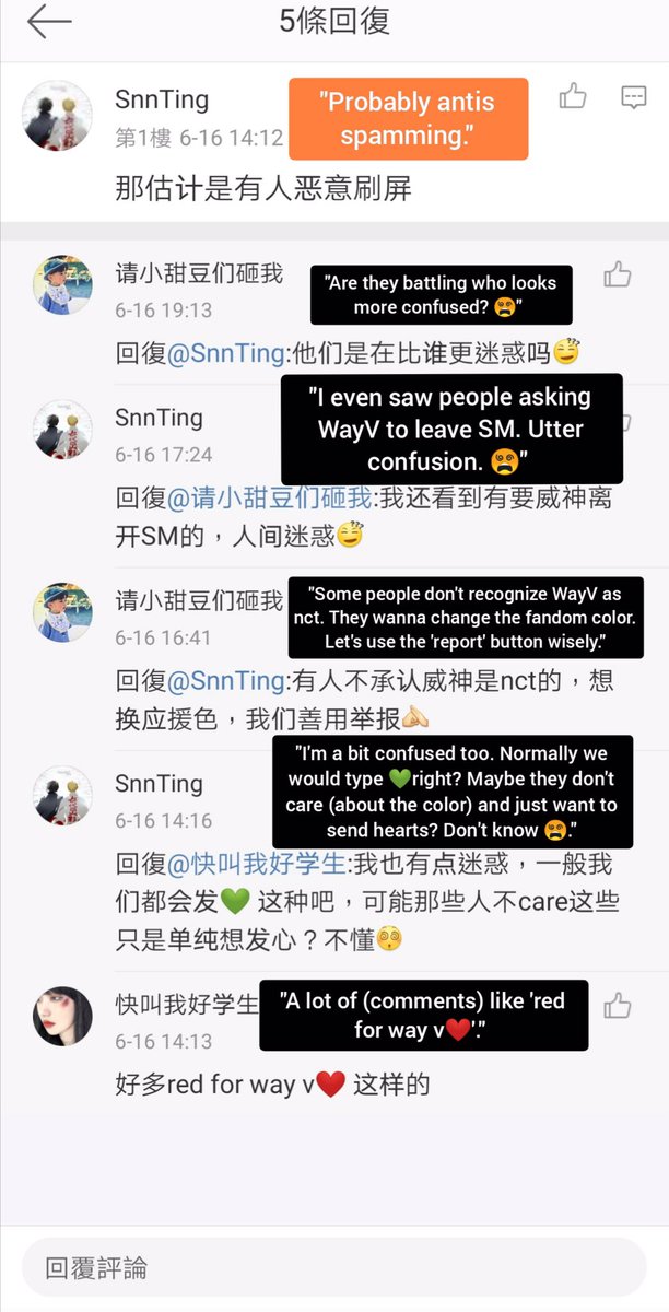 It should be made clear that being a Chinese-speaking ifan doesn’t exempt you from holding a toxic agenda. Because the same separatists who were upset about the NCT 2020 comments in Kun’s yizhibo live are probably the same ones who have commented “red for wayv'' in WayV’s vlives