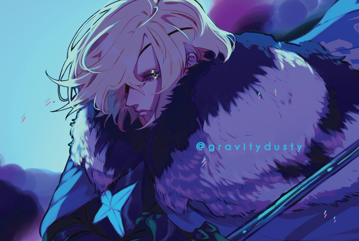 gravitydusty's tweet photo. 💙🦁My King of Spades Dimitri from the @WildRoseZines FE3H Playing Cards!! thank you to everyone who got a deck! ^^

Also there will be items from their past zines available in some grab bags here⬇️
https://t.co/vDGRPEOh1K https://t.co/kHgFQELBsp