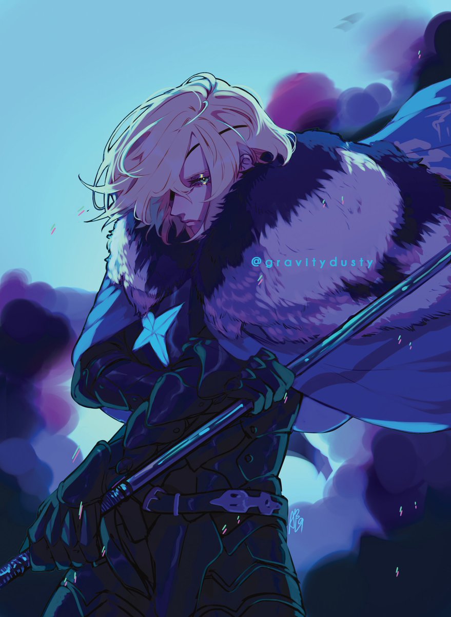 gravitydusty's tweet photo. 💙🦁My King of Spades Dimitri from the @WildRoseZines FE3H Playing Cards!! thank you to everyone who got a deck! ^^

Also there will be items from their past zines available in some grab bags here⬇️
https://t.co/vDGRPEOh1K https://t.co/kHgFQELBsp