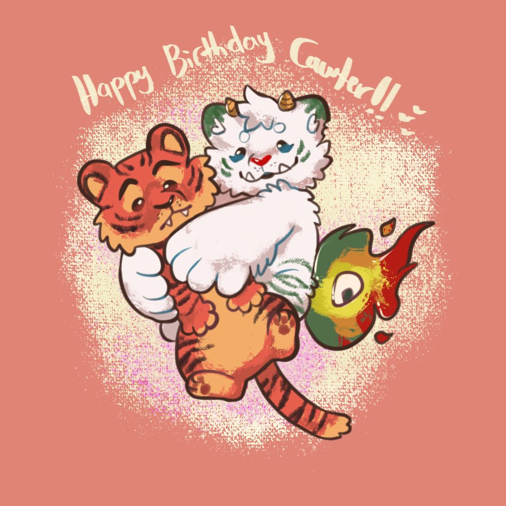 oldonigiry's tweet photo. Birthday cards I did on my iPad 
#procreate #brithdays #art https://t.co/ppWMfhfT9m