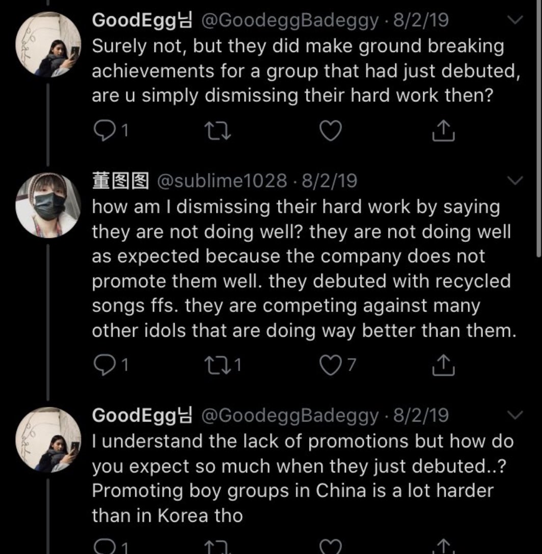 Regardless of them being an NCT subunit, this should be celebrated. Instead, separatists have repeatedly called WayV “fl0ps.” Which is insensitive given they are only a 1-year group