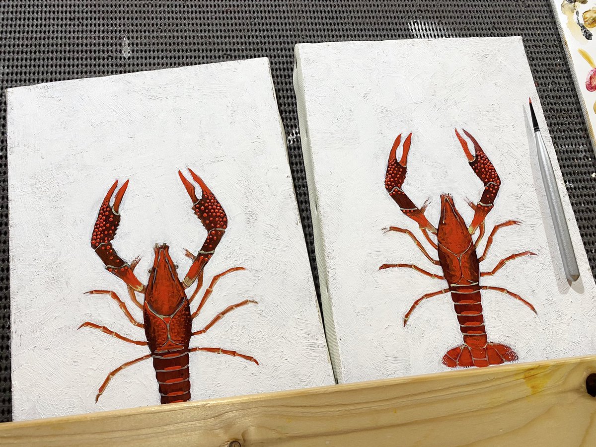 自主制作 アメリカザリガニ これで80 くらいです 地味に 2 5の脚を上手 多加久 アートルゴッサ 両爬虫 のイラスト 自主制作 アメリカザリガニ これで80 くらいです 地味に 2 5の脚を上手 多加久 アートルゴッサ 両爬虫 のイラスト
