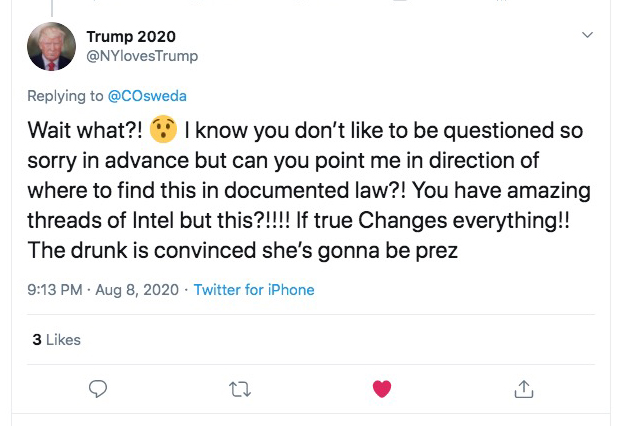 THREADQuestioning me is fine.I'm talking about DEFEATISM: People ASSERTING that  @realDonaldTrump will lose due to hysterical scenarios that have no chance of becoming reality.So ASKING ME ANYTHING is fine.