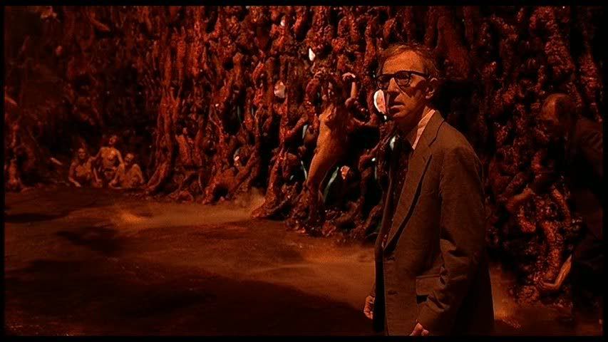 DocMelia's tweet photo. #EyesWideShut #DeconstructingHarry two films about infidelity and marriage where the protagonist descends into an orgiastic (red) hell #WoodyAllen #StanleyKubrick https://t.co/FRvxyEBXAx