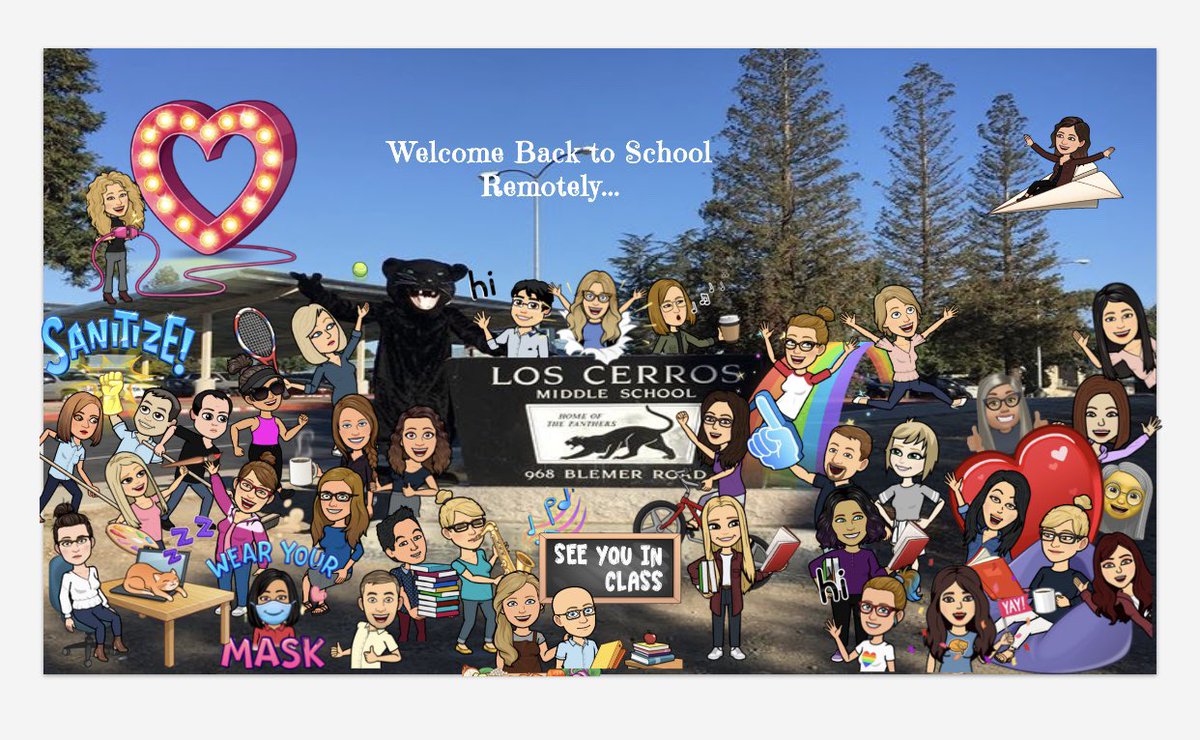 Getting ready to be back! Not what anyone anticipated, but we’re happy to begin this new school year with a new mindset! #LCMS #SRVUSD #RemoteLearning #TogetherAtHome