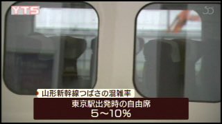 山形新幹線 混雑に関する今日 現在 リアルタイム最新情報 ナウティス