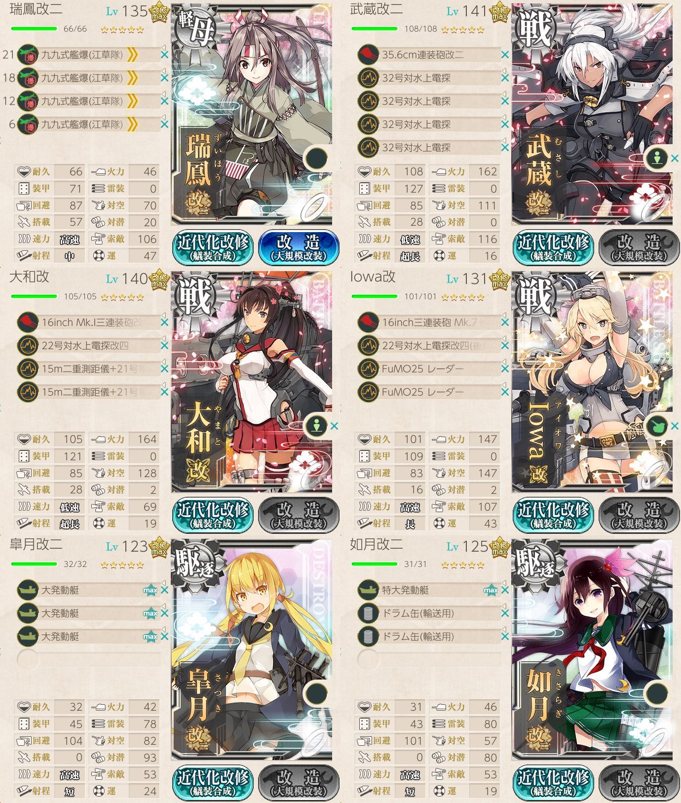 Kinugasa1928 決戦支援 道中支援は無し 命中重視 ゲージ破壊時は第二艦隊にカスダメだった気がする 駆逐は相変わらず遠征用そのまま T Co Sfvnccz0rw Twitter