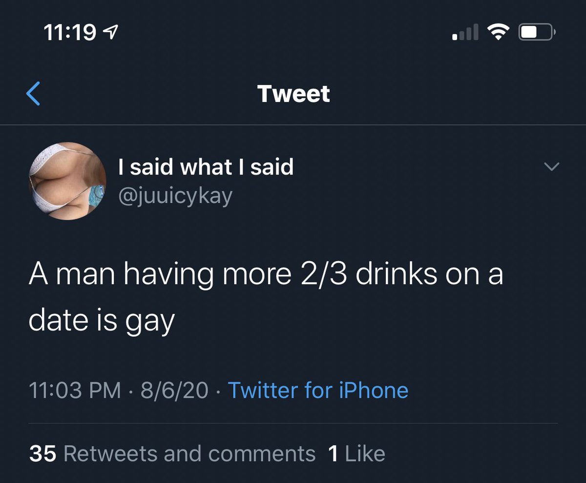 Spending money on alcohol? Nawl, das a female trait.