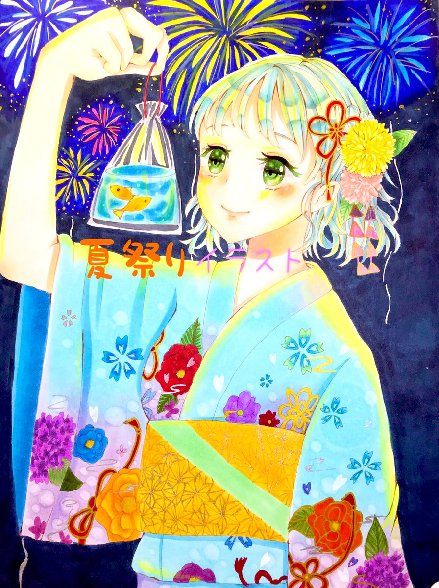 夏祭りイラスト