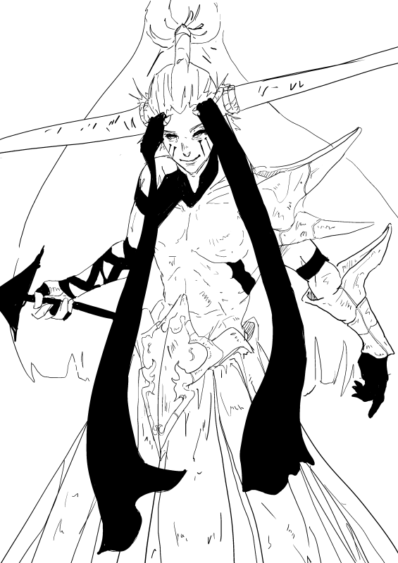 PaulloArth's tweet photo. OC jaziel
#OC #sketch #WIP #drawing #character #lineat #mangaart https://t.co/gbZDj6WVK6