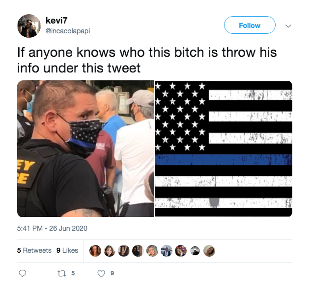 YesYoureRacist's tweet photo. New Jersey police charged five people with a felony for posting or retweeting this tweet so it would be a shame if people kept retweeting it to show how ridiculous that is

https://t.co/Nw2chFPzUS https://t.co/VznHjov4NW