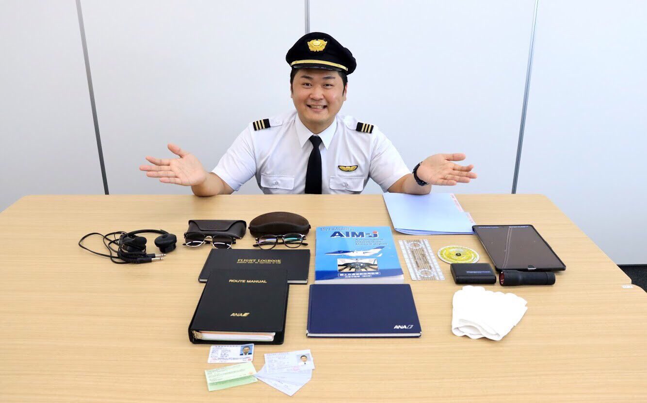 A day in the life of an ANA pilot] Revealing everything from