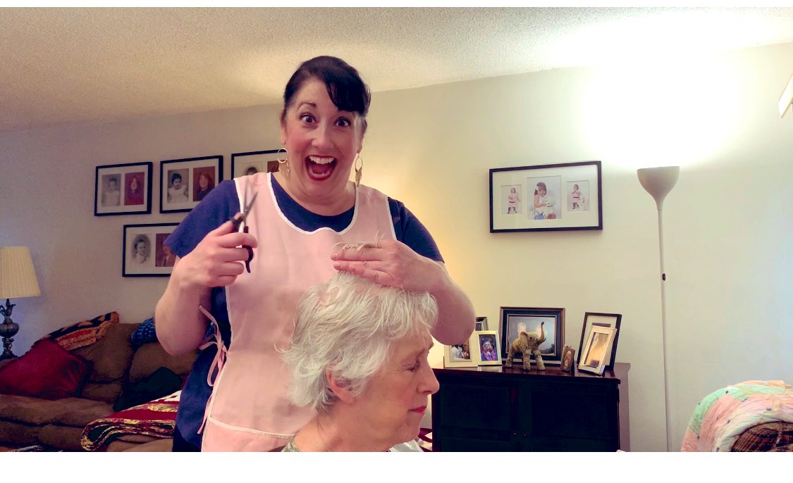 40for40Char's tweet image. #QuaratineLife #Haircut #toofun