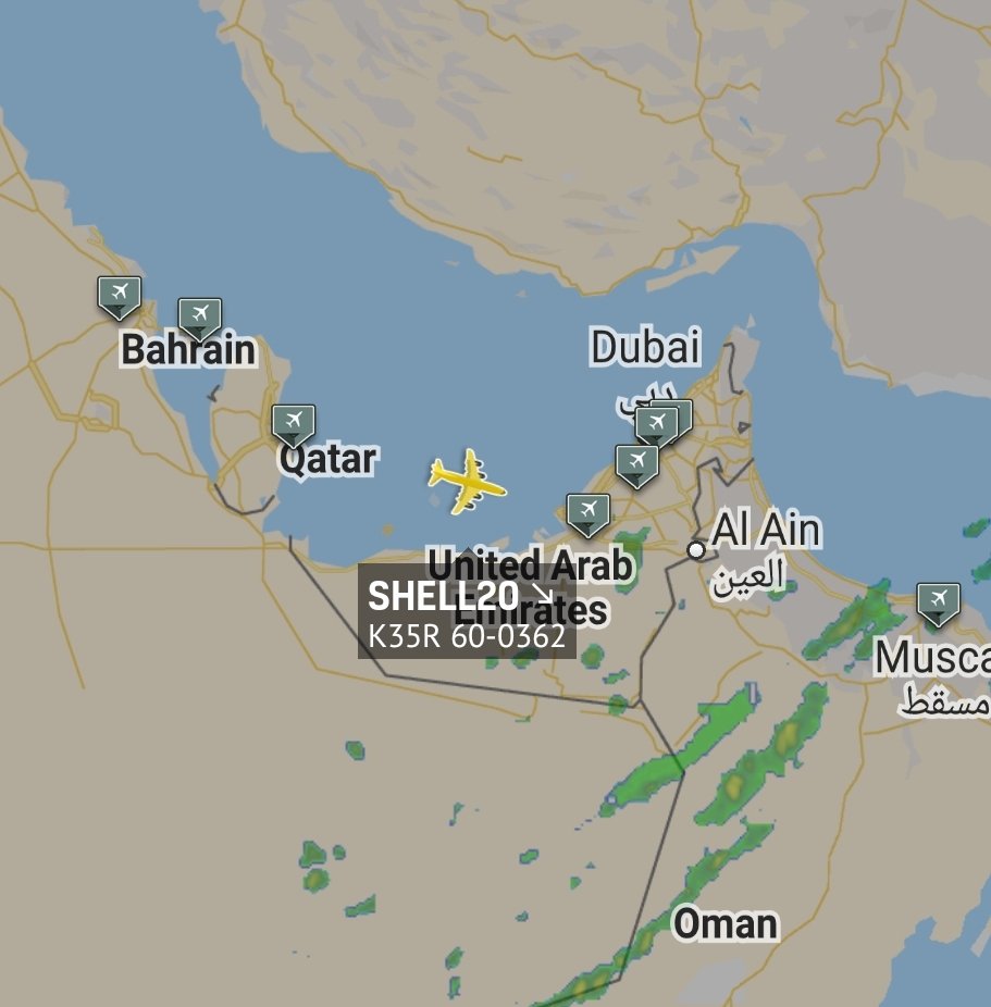 is_keelu's tweet photo. USAF
Boeing KC-135R Stratotanker
#SHELL20 60-0362 #PersianGulf https://t.co/VORS3CvUEB