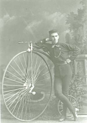 Wilson's younger brother Joseph was way into highwheel racing and ended a letter to Wilson with “Hurrah!!!! For the bicycle.” He also sued the State of North Carolina to get bikes access to a local turnpike.