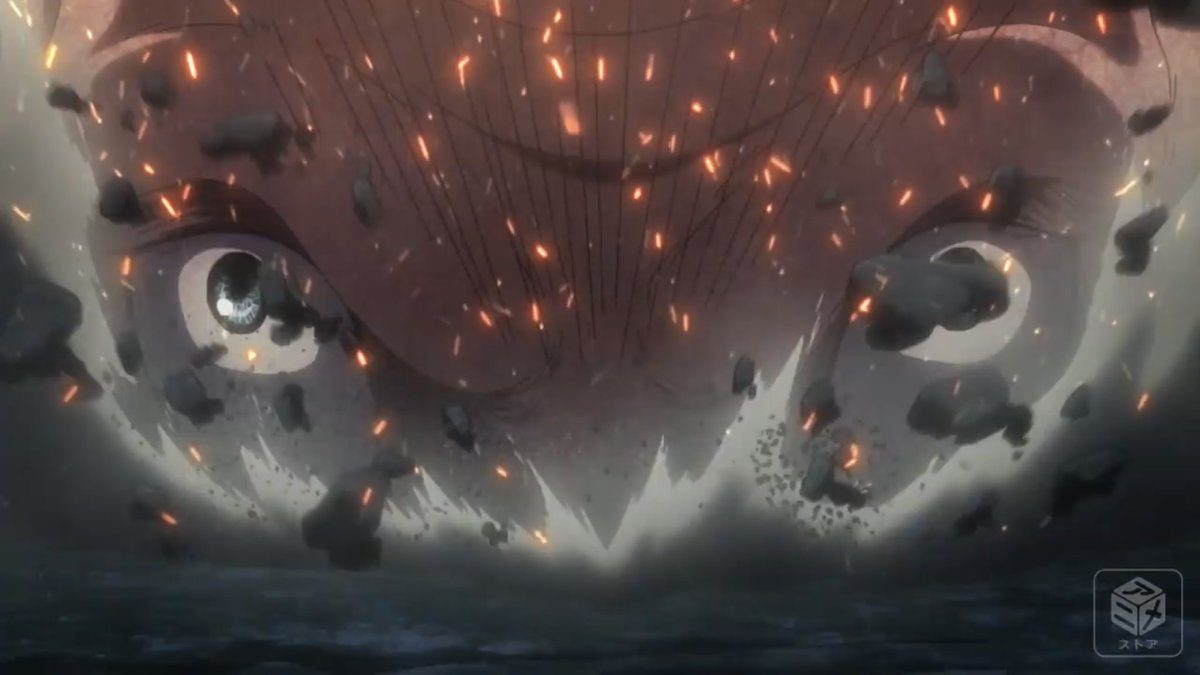 進撃attack アニメでちょっとだけロッドレイス巨人の素顔出たけど人間のときとあまり変わっていないな T Co V3es1mkso2 Twitter